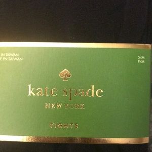 ♠️ Kate Spade ♠️ Black Tights.   NWT  S/M